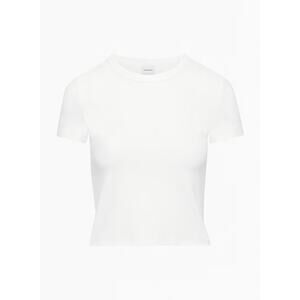 Sunday Best BestHug™ Little Ribbed T-Shirt White - S